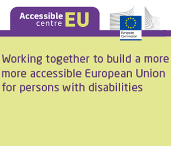 Logo des Europäischen Ressourcenzentrums AccessibleEU